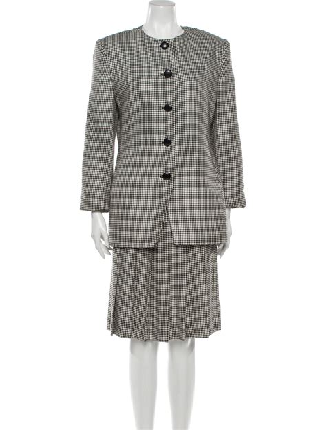 vintage christian dior skirt suit.